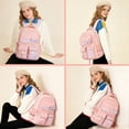 thumbnail image 6 of Gynky School Backpack School Bookbag for Middle School Students Book Bag for Elementary Primary Kawaii Backpack, Pink, 6 of 9