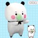 thumbnail image 3 of Oso panda de peluche Bubu y Dudu, bonito oso panda de dibujos animados, muñeco de peluche suave Kawaii, juguete para decoración de habitación, regalos para niños, 3 of 5