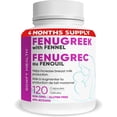 thumbnail image 1 of COMFY HEALTH Supplément d'Allaitement Soutien à la Lactation Augmente Votre Approvisionnement en Lait Capsules de Fenugrec 2300MG 120 Capsules, 1 of 6