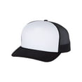 thumbnail image 2 of Richardson - Foam Trucker Cap - 113 - White/ Black - Size: Adjustable, 2 of 5