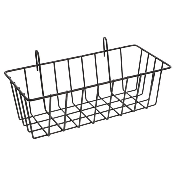 GOOHOCHY Cesta colgante de alambre para cocina, cesta organizadora de alambre, cesta para champú de baño