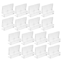 DINHEAROM Fish Tank Lid Cover Support 16Pcs Square Acrylic Bracket for Aquarium Owners