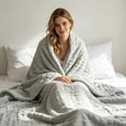 thumbnail image 6 of Cotton Muslin Blanket for Adults Soft Breathable Summer Throw Blanket 6 Layer Gauze for Sofa Couch Bed All Season Lightweight, 6 of 9