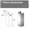 thumbnail image 4 of ZLINE 1-36" Chimney Extension for 9 ft. to 10 ft. Ceilings (1PCEXT-KN4), 4 of 6
