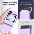 thumbnail image 2 of Compatible Samsung Galaxy Z Flip 5 Case with Hinge Protection & Screen Protector,Heavy Duty Full Coverage Cover Case for Galaxy Z Flip 5 Case Wallet,Galaxy Z Flip 5 Case with Card Holder Purple, 2 of 14
