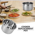 thumbnail image 2 of Rice Cooker Liner Electric Cooker Inner Pot Stainless Steel Cooker Pot Rice Cooker Accessory, 2 of 9