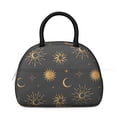 thumbnail image 2 of Ladies Gothic Starry Night Lunch Box: Constellation Pattern with Gold Accents - Insulated Reusable Bag, Leakproof Cooler with Mesh Pocket for Work & School, 2 of 4