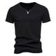 thumbnail image 1 of pstuiky camisetas camisas para hombre, Camiseta de manga corta para hombre, color liso, con solapa y botones, a la moda camisas casuales para hombre xxxl, 1 of 9