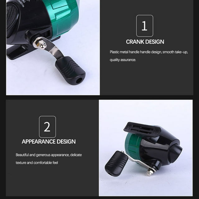 Moulinet de Pêche à Moulage Spincast Professionnel, Engrenage Métallique à sous-Torsion, Accessoires pour Poisson, Moulinet, Écoénergétique, Antirouille, Acier Inoxydable, Pratique, Roue à Ligne de Pêche, Rouge