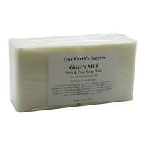 Goats Milk - 2 Lbs Melt and Pour Soap Base - Our Earth's Secrets