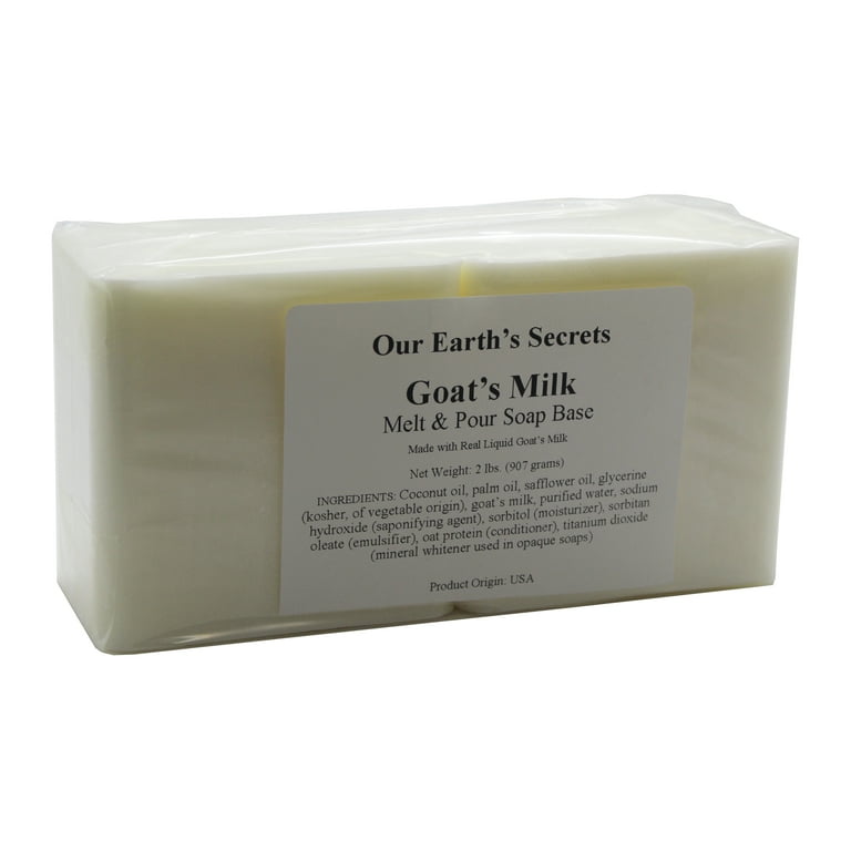  Oatmeal- 2 Lbs Melt and Pour Soap Base - Our Earth's