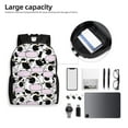 thumbnail image 6 of Cauagu Cute Animal with Cow Print Backpacks,Travel Daypack Casual Laptop Backpack Bookbag Fits 15 Inch Computer for Men Women, 6 of 8