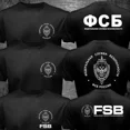 thumbnail image 2 of Camiseta de las Fuerzas Especiales de la KGB rusa FSB Spetsnaz para hombres, camisetas cómodas, camisetas informales transpirables, 2020, 2 of 4