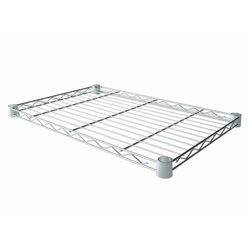 HSS Wire Shelving Extra Wire Shelf 16" X 24", Fits on 7/8" Pole