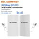 thumbnail image 3 of COMFAST CF-E130N 1KM 300Mbps 2.4Ghz Mini punto de acceso inalámbrico para exteriores Puente WIFI CPE Antena WI-FI de 9dBi Enrutador nanoestación, 3 of 4