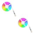 thumbnail image 1 of Yuarrent Tira LED 5M 90 Luz USB 5050 RGB Luz 5V TV Retroiluminación Iluminación Control Remoto 5M 90 LED (impermeable) 2Conjunto, 1 of 6