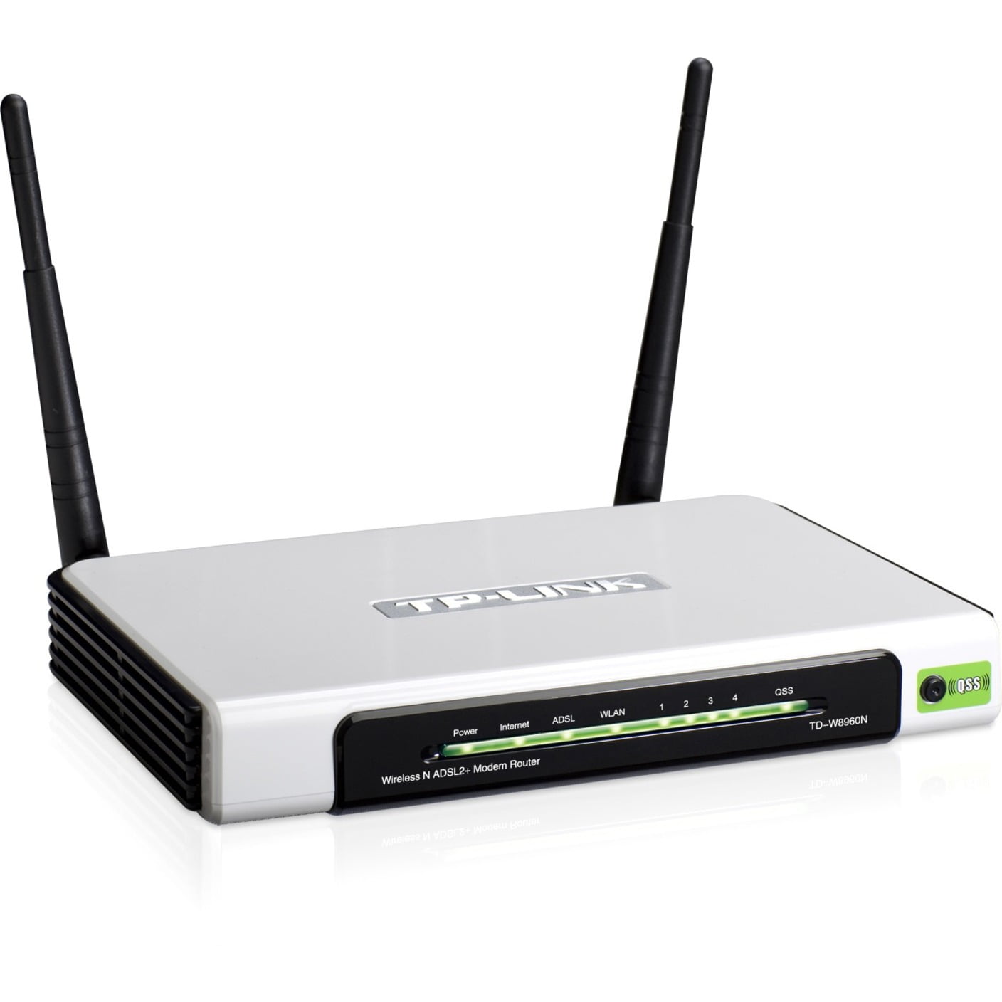 TP-LINK td-w8960n Wireless N ADSL 2 Modem Router 4-Port 