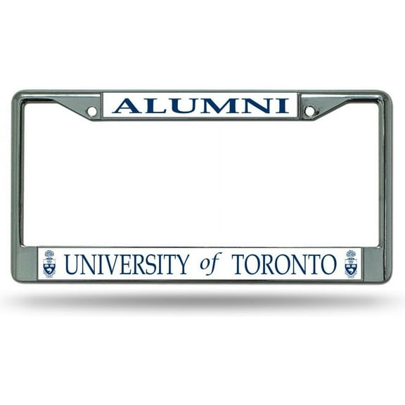 University Of Toronto Alumni Chrome License Plate Frame