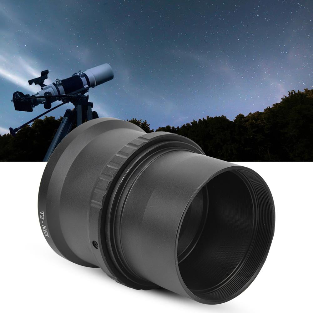 Tebru 2in T Mount Astronomical Telescope Lens Adapter Ring for Sony NEX