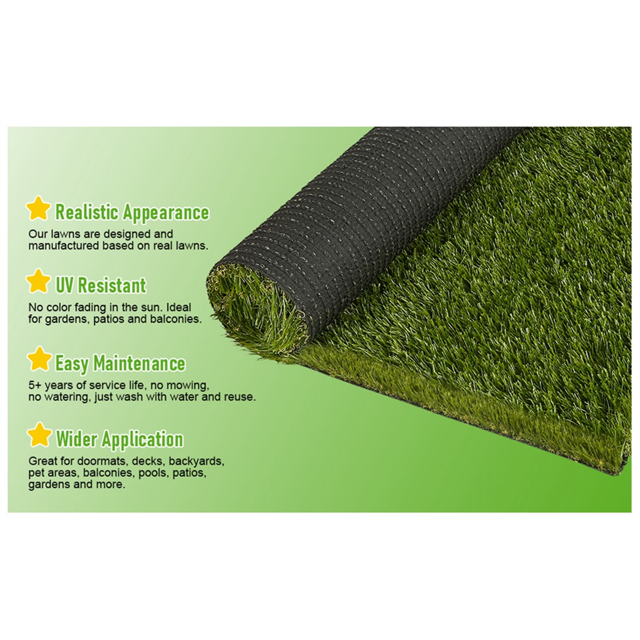Artificial Grass, Professional Artificial Turf Grass Outdoor for Pets Home Entryway Patio Garden Area Rug Lawn,50x60cm