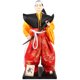 thumbnail image 1 of ColoMX Figura de muñeca samurái japonesa, decoración de tienda japonesa, adorno para el hogar, 1 of 8