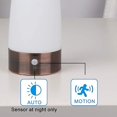 thumbnail image 5 of Lámpara De Mesa, Veilleuse Led Rtro, Lámpara De Chevet Avec Dtecteur De Mouvement Pir Sans Filplastique, Lumire Blanche, Redonda, 5 of 5