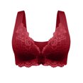 thumbnail image 5 of Bigersell Lace Bra New Women's Bra Wire Underwear Pullover Bra Everyday Underwear Bras Plus Size Bra Style F-788 Wine 5XL, 5 of 6