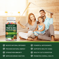 Mulittea Natural Fruit and Vegetable Complex Gummies,Rich In
