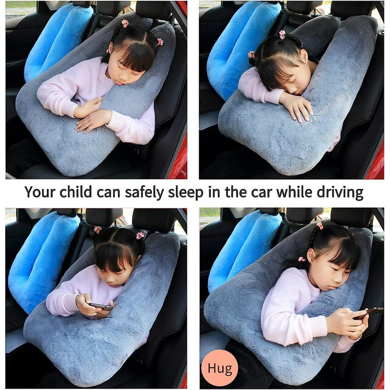 Free Shipping FHSGGP Travel Pillow Travel Pillow Cushion for The Back seat of a car Car Pillow for Kids A Sleeping Artifact Suitable for Long Distance Travel of Adults and Children Travel Pillow