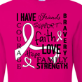 thumbnail image 4 of Inktastic I Have... Inspirational Words for Those Battling Lung Cancer Long Sleeve T-Shirt, 4 of 5