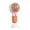 Orange, variant on LSLJS Portable Handheld Fan, Cute Fruit Design Powerful Mini Personal Fan USB Rechargeable Battery Operated Desktop Table Fan with Phone Holder Base, Strong Airflow Quiet Cooling Fan for Home Office