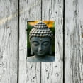 thumbnail image 5 of 8"x12" Buddha Head Iron Sign - Tranquil Decor for Home, Cafe, Bar, Durable Metal Wall Art with Serene Design, Cafe Wall Art|Tranquil Design|Intricate Detailing, Asian Home Decor, 2D, 5 of 8