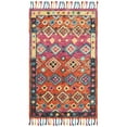 thumbnail image 5 of SAFAVIEH Aspen Jake Southwestern Wool Area Rug, Orange/Fuchsia, 10' x 14', 5 of 7