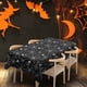 thumbnail image 4 of Halloween Disposable Tablecloth - Black, Halloween Spider Pattern Disposable Tablecloth Horror Decorative Plastic Tablecloth White Orange And Purple Optional Convenient Party, 4 of 6