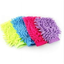 Casewin Car Wash Mitt 4 Pack - Premium Chenille Microfiber Wash Mitt for Car Cleaning Mitts Tools, 8.6" x 5.9", Reusable Wash Mitt, Super Soft, Wet and Dry, No Lint Scratch