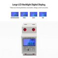 thumbnail image 3 of Single Phase Din-rail Energy Meter 5-80a 220v 50hz Electronic Kwh Meter With Lcd Backlight Digital Display Ddm15sd, 3 of 3
