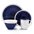 thumbnail image 1 of Midnight Glory 16 Piece Dinnerware Set, Service for 4, 1 of 2