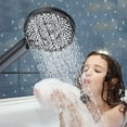 thumbnail image 6 of Up to 50% off !Fanshiluo High Pressure Shower Head - 3 Modes Adjustable Showerheads.Water Saving Spray Nozzle Bathroom Accessories, 6 of 8