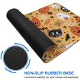 thumbnail image 6 of Long Mouse Pads for Desk,Cute Halloween Icons Pattern Desk Mats on Top Of Desks, Desk Mouse Pad Extra Large with 3mm Non-Slip Base and Stitched Edge for Gaming,Office,Work,Home 47.3"x23.6", 6 of 6