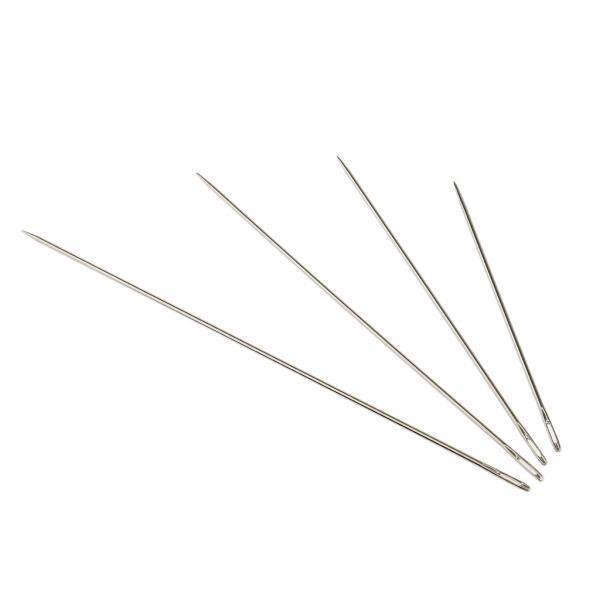 Paquete de 4-40 4 especificaciones herramienta artesanal de costura para zurcir Sunnimix Agujas de coser a mano