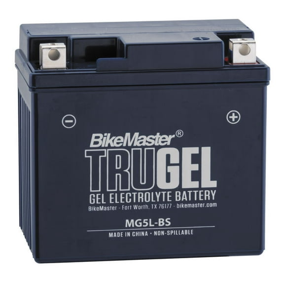 BikeMaster TruGel Battery MG5L-BS for Polaris Predator 90 2003-2013