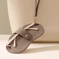 thumbnail image 1 of Estuche portátil colgante para gafas de sol con correa para la muñeca – Estuche para gafas de piel sintética con cierre a presión, soporte protector para gafas de sol y de lectura, ideal para, 1 of 6