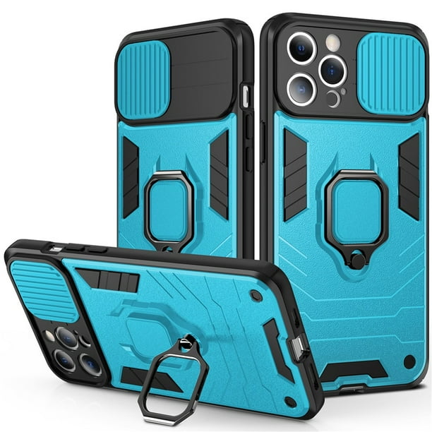 Funda de teléfono armadura de protección de cámara para iPhone 13 14 Pro Max 12 11 XR XS Max 7 8 Plus 13 funda trasera a prueba de golpes Tan Jianjun unisex