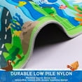 thumbnail image 4 of AKASISRUG Car Rugs for Kids Toy Cars, Non Slip Marine Animal Road Rug, Aquarium Road Map,59"X39.4",M, 4 of 8