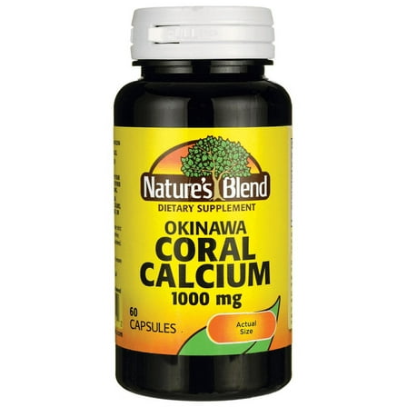 Nature's Blend Okinawa Coral Calcium - 60 Capsules