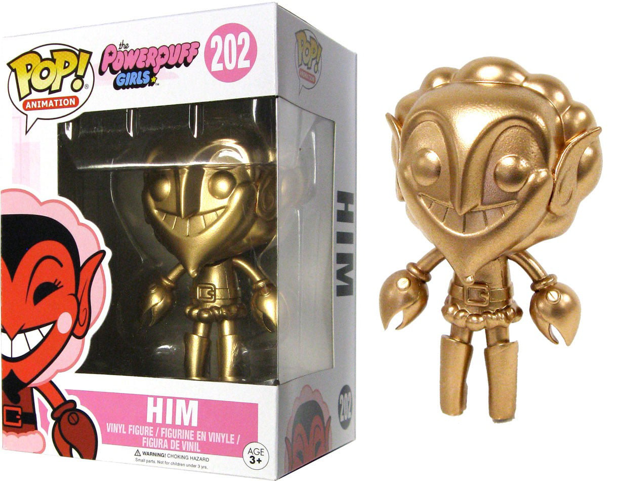 Funko Powerpuff Girls Pop Animation Custom Gold Him Vinyl Figure Regular Version Walmart Com