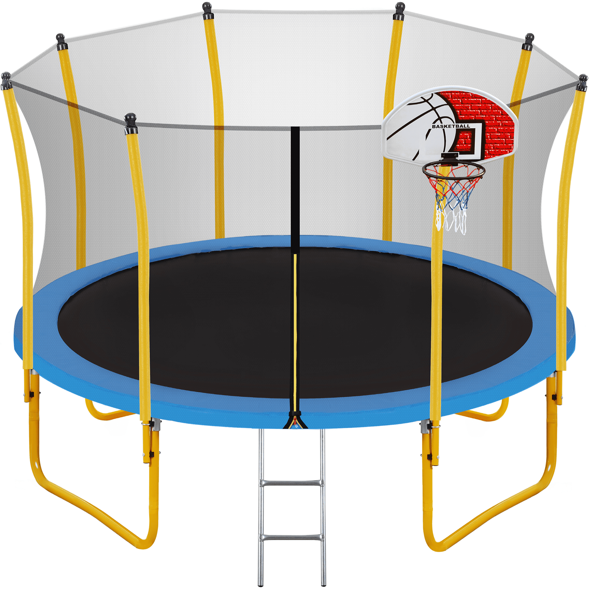 6B BouncePro 14 Round Trampoline Vertical Leg Extension with Hole Toys