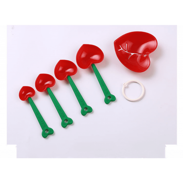 Mon Cherry Measuring Spoons & Egg Separator- Valentines Gift for