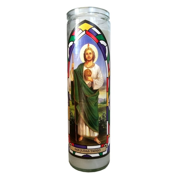 San Judas Tadeo (St. Jude Thaddeus) Devotional Candle