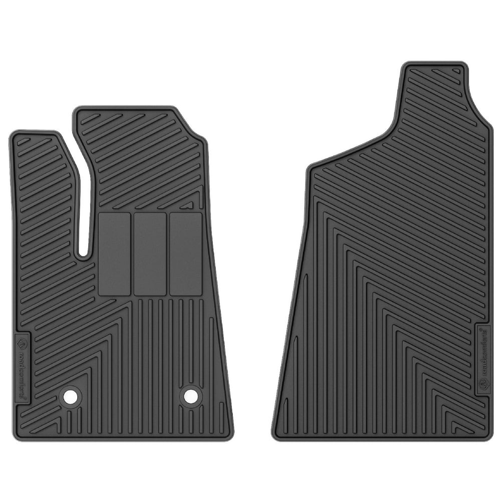 37909 Custom Fit AllWeather Floor Mats for 2018 Ford Transit 2Piece First Row
